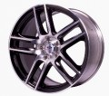 2012 Mustang Rear Wheel Black with Machined Face
