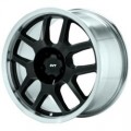 BLACK MUSTANG SVT WHEEL WITH MACHINED LIP